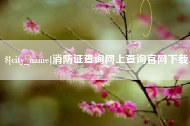 金坛消防证查询网上查询官网下载