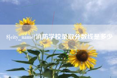 金坛消防学校录取分数线是多少