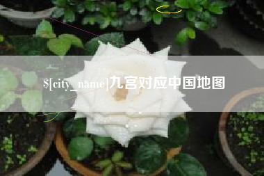 金坛九宫对应中国地图