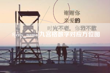 金坛九宫格数字对应方位图