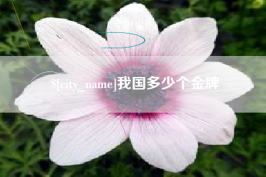 金坛我国多少个金牌