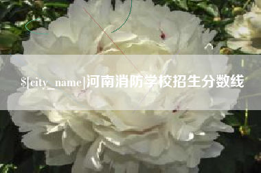 金坛河南消防学校招生分数线