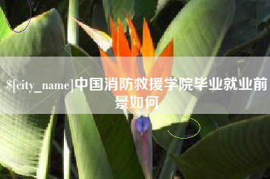 金坛中国消防救援学院毕业就业前景如何