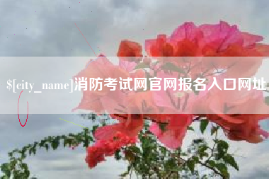 金坛消防考试网官网报名入口网址