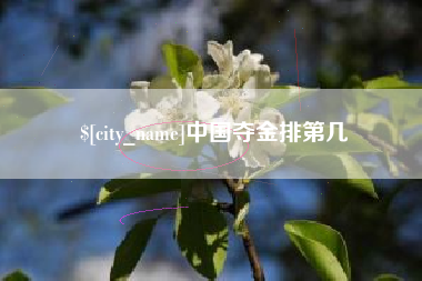 金坛中国夺金排第几