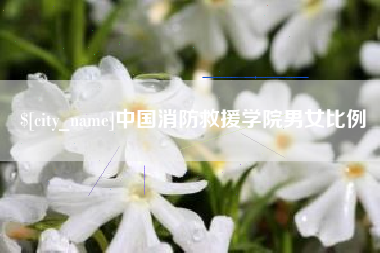 金坛中国消防救援学院男女比例