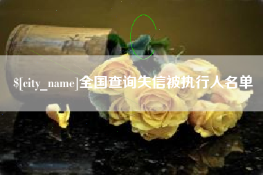 金坛全国查询失信被执行人名单
