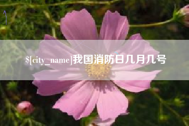 金坛我国消防日几月几号