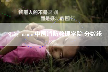 金坛中国消防救援学院 分数线