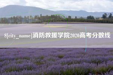 金坛消防救援学院2020高考分数线