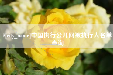 金坛中国执行公开网被执行人名单查询