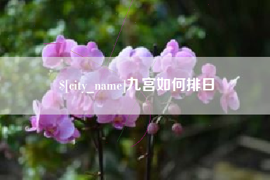 金坛九宫如何排日