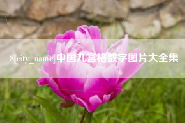 金坛中国九宫格数字图片大全集
