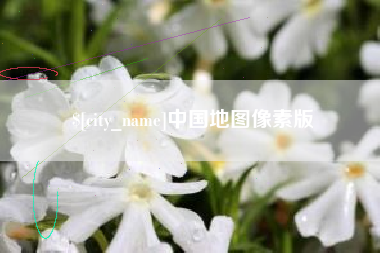 金坛中国地图像素版