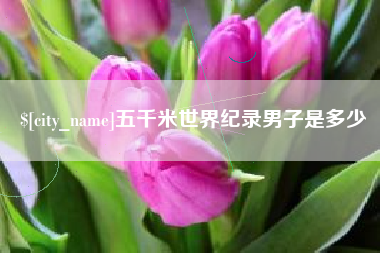 金坛五千米世界纪录男子是多少