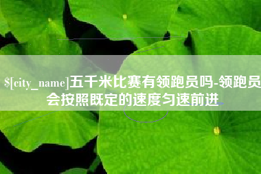 金坛五千米比赛有领跑员吗-领跑员会按照既定的速度匀速前进
