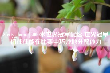 金坛5000米世界冠军配速-世界冠军们往往能在比赛中巧妙地分配体力