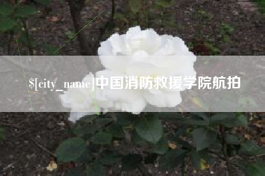 金坛中国消防救援学院航拍