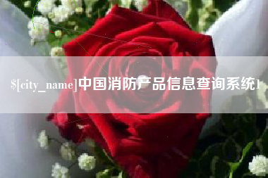 金坛中国消防产品信息查询系统1