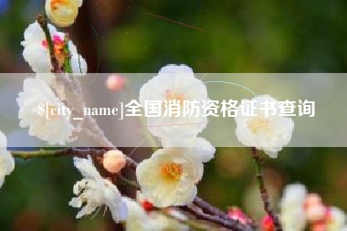 金坛全国消防资格证书查询